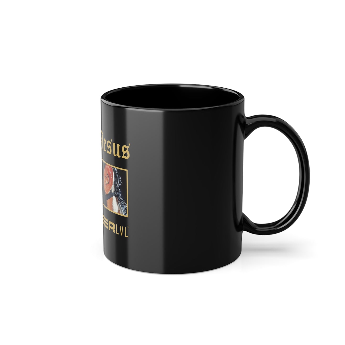 VNOTHERLVL Coffee Mug - Jorge Masvidal / Street Jesus / Miami