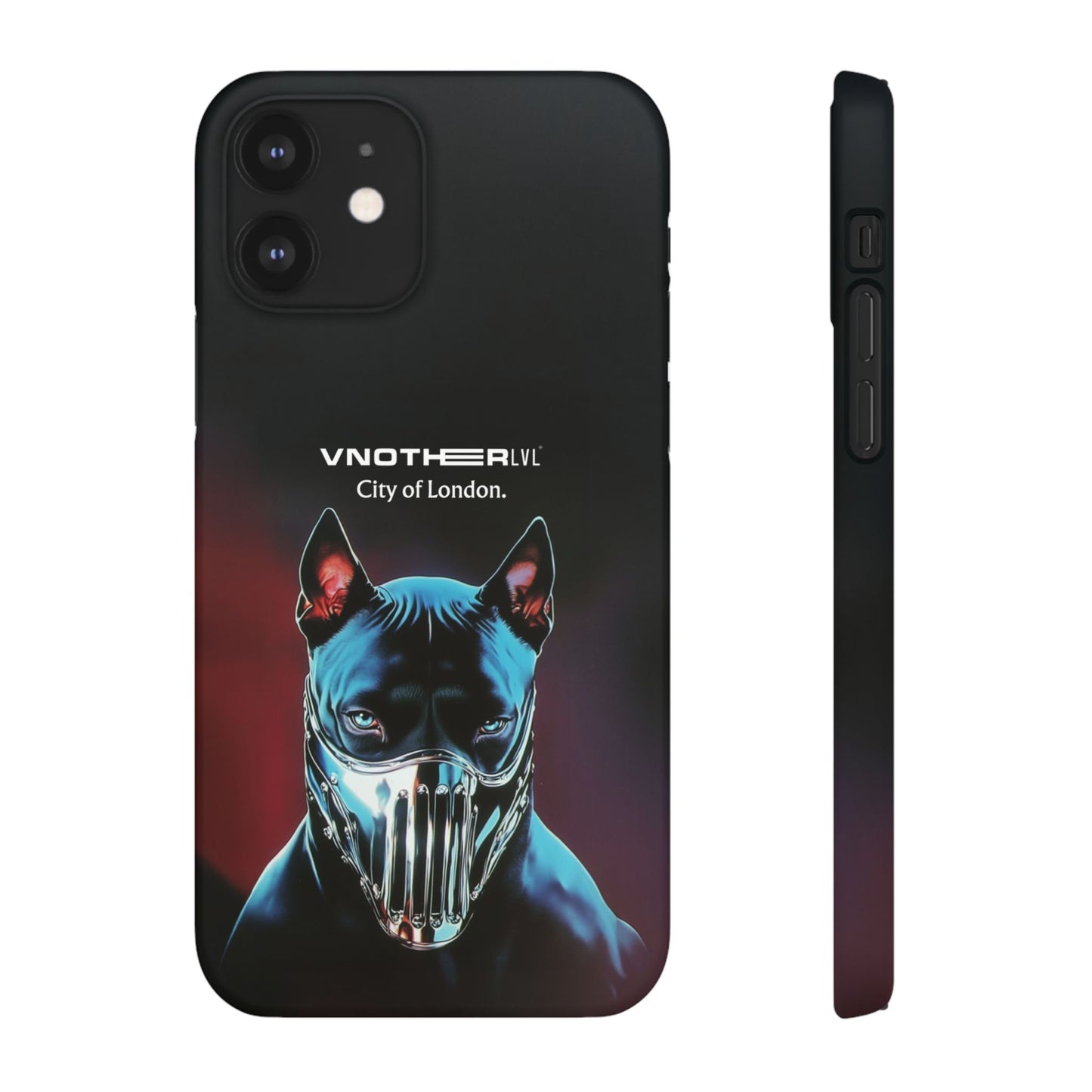 VNOTHERLVL Phone Case - Pitbull / London