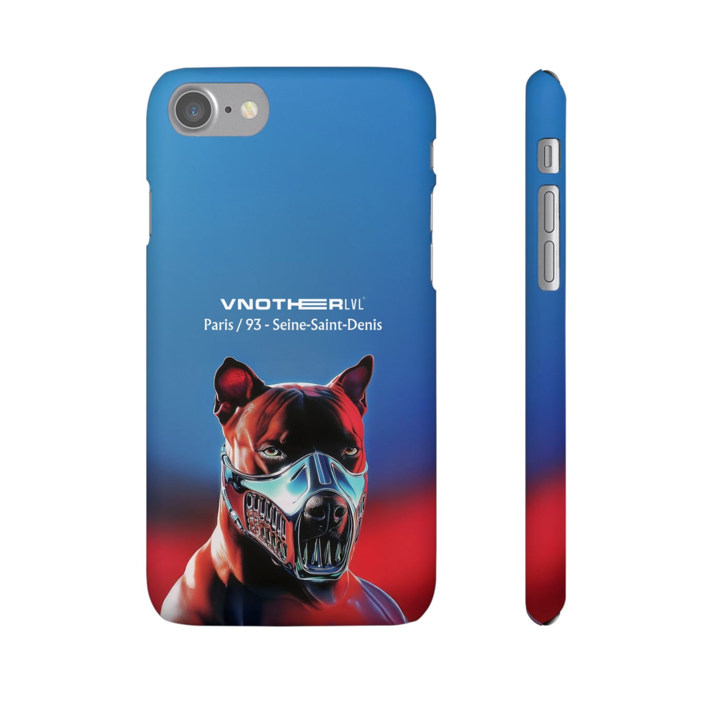 VNOTHERLVL Phone Case - Pitbull / Paris 93