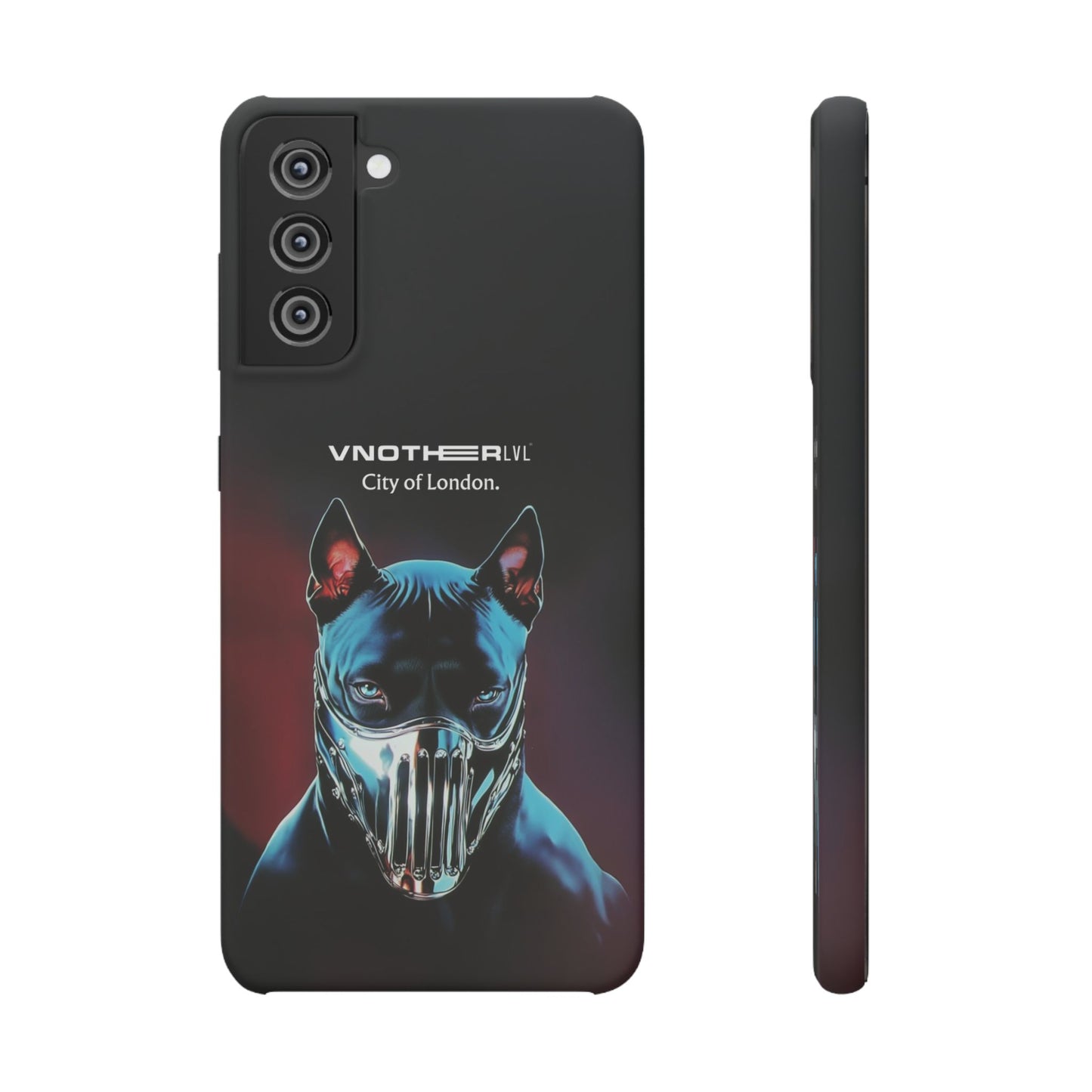 VNOTHERLVL Phone Case - Pitbull / London