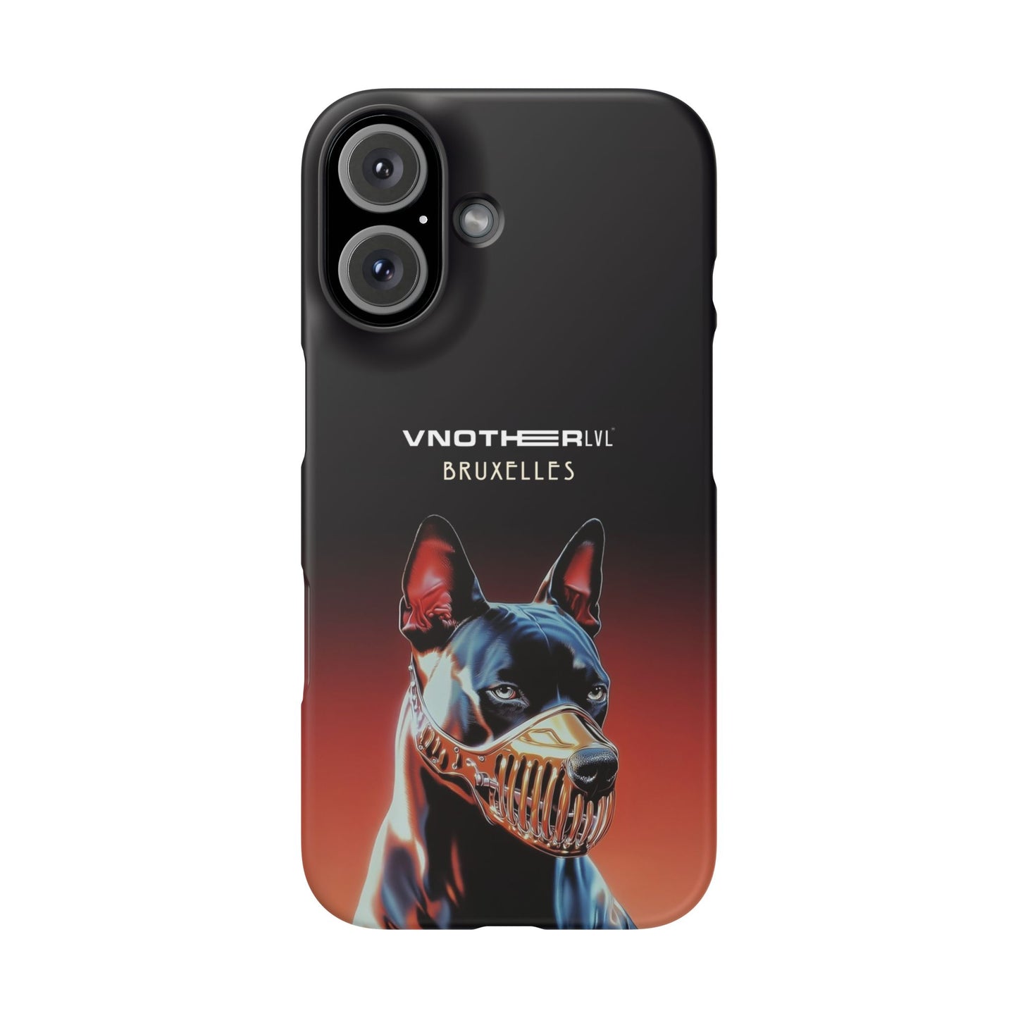 VNOTHERLVL Phone Case - Pitbull / Bruxelles