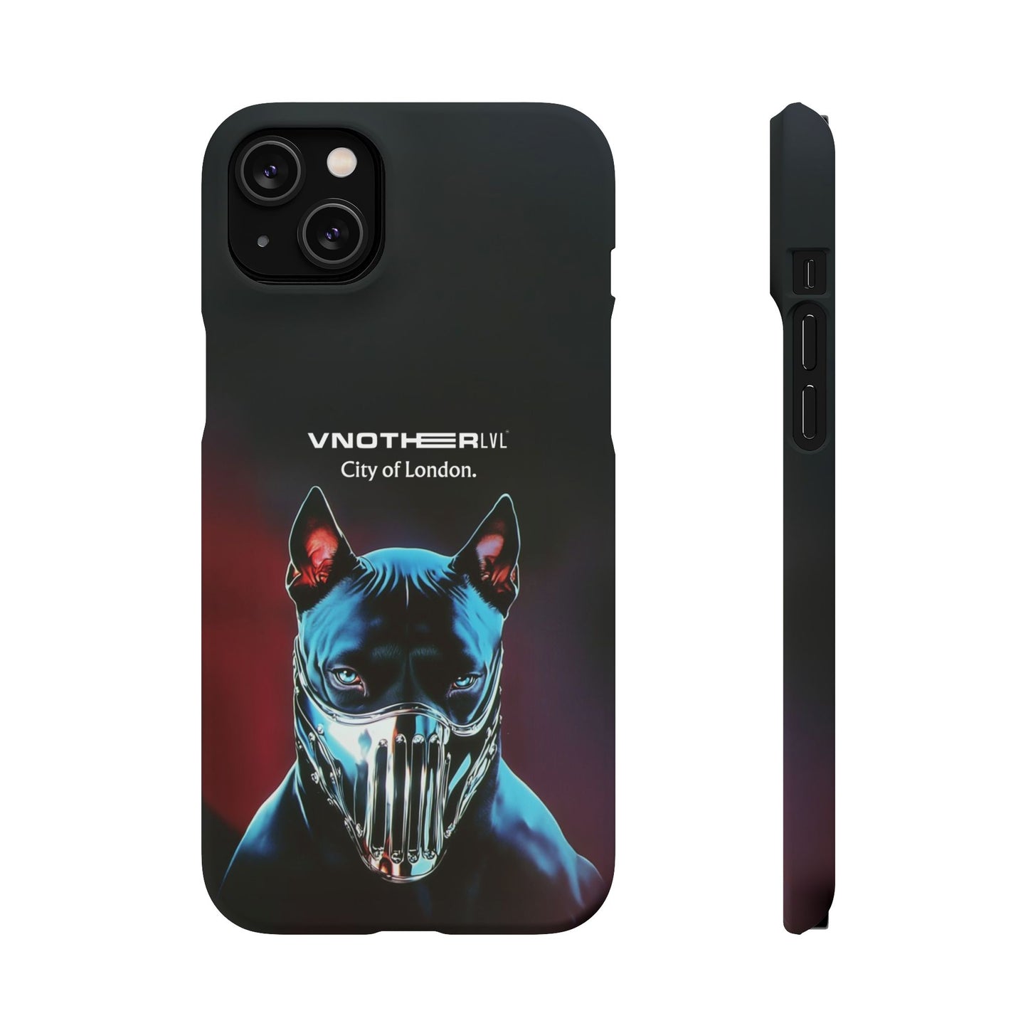 VNOTHERLVL Phone Case - Pitbull / London