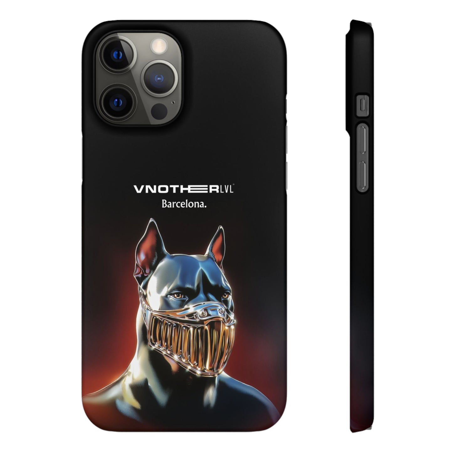 VNOTHERLVL Phone Case - Pitbull / Barcelona