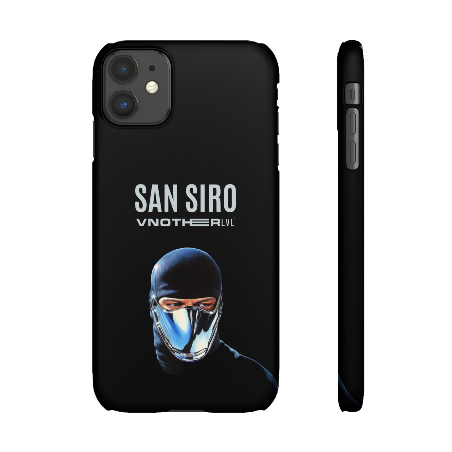 VNOTHERLVL Black Phone Case - San Siro / Inter / Milano