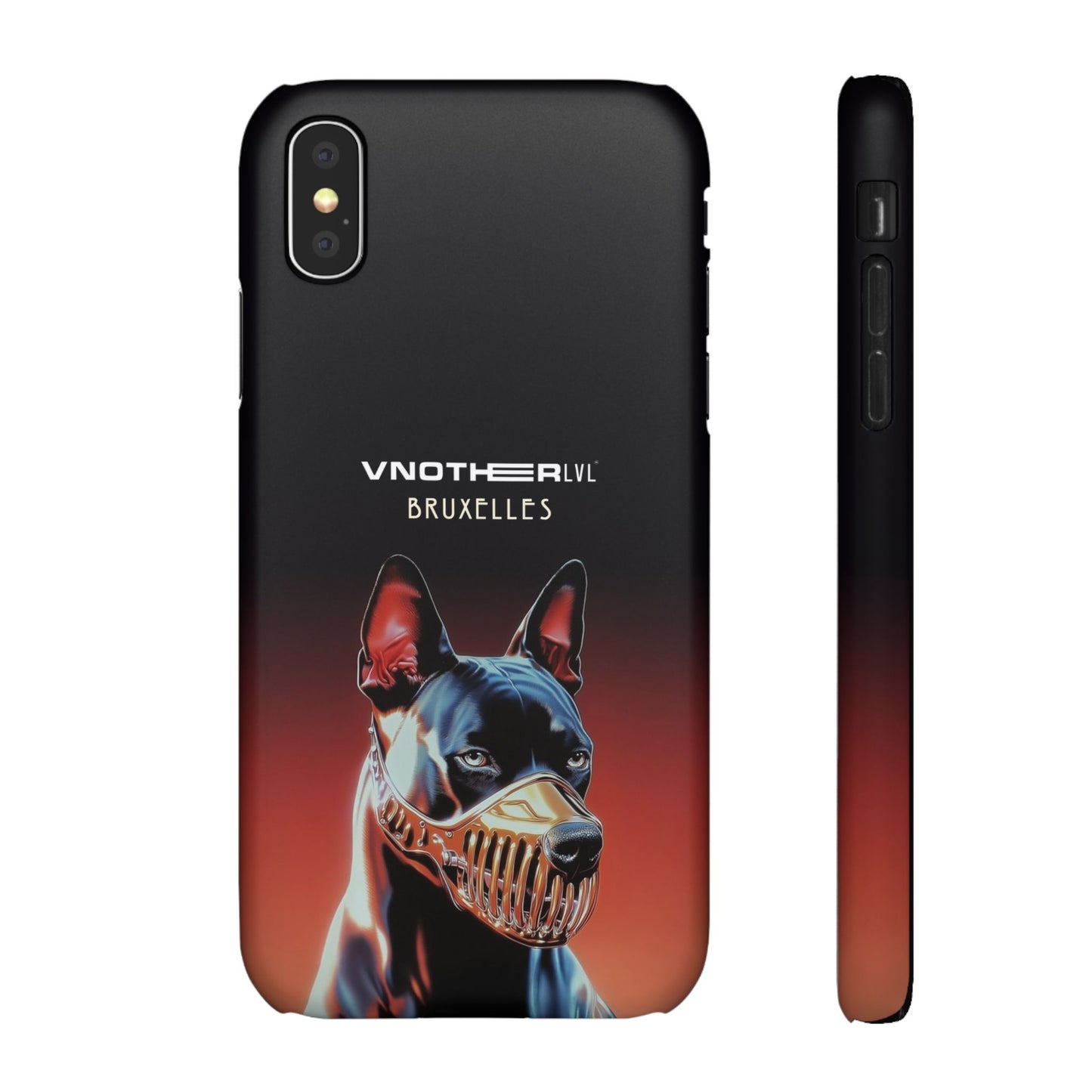 VNOTHERLVL Phone Case - Pitbull / Bruxelles