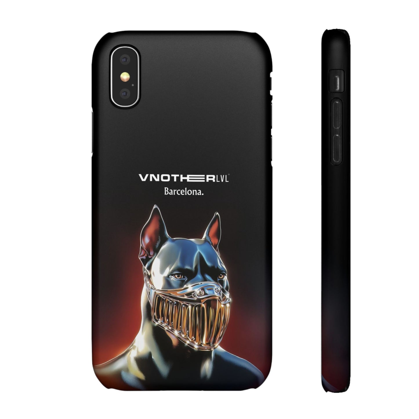 VNOTHERLVL Phone Case - Pitbull / Barcelona