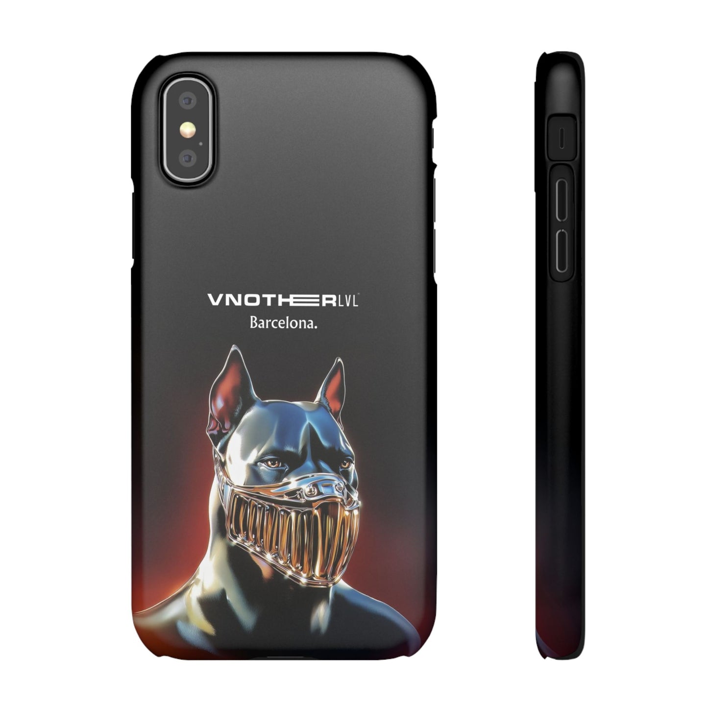 VNOTHERLVL Phone Case - Pitbull / Barcelona