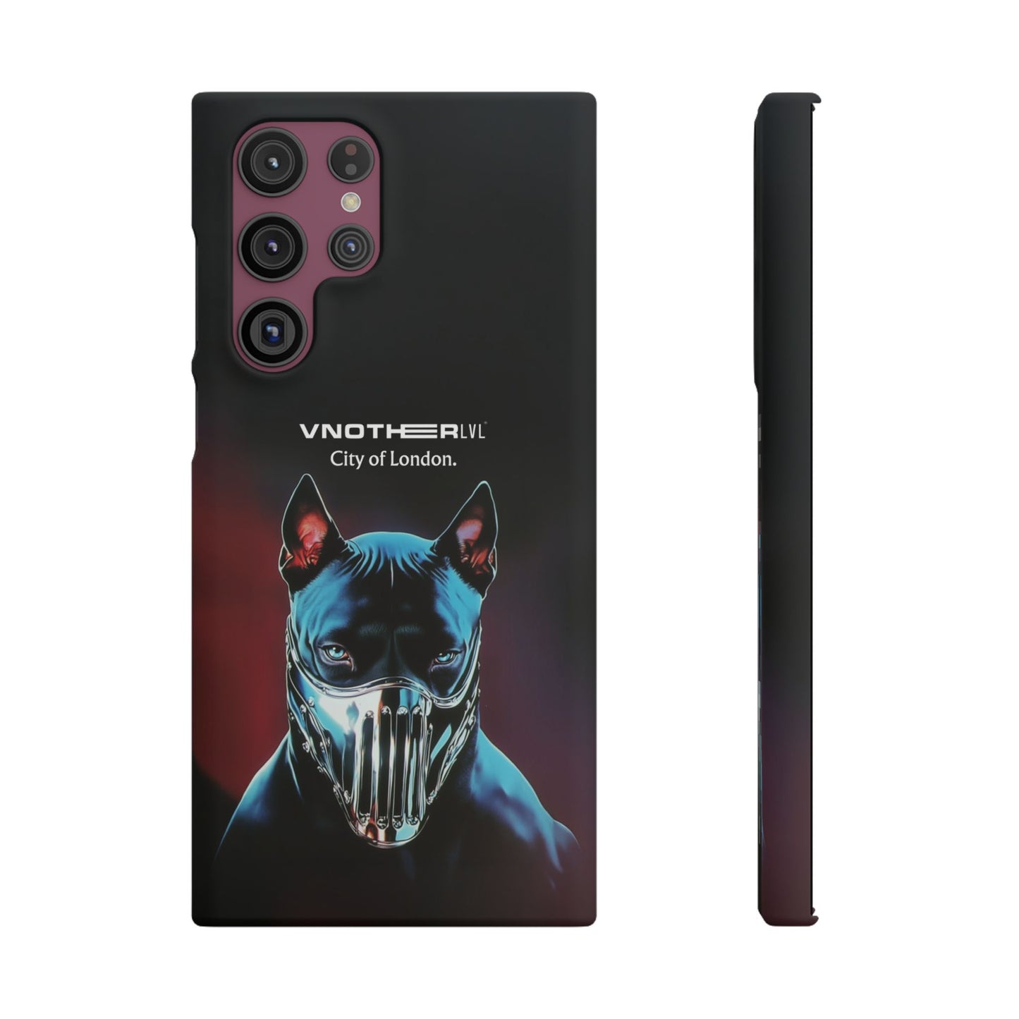 VNOTHERLVL Phone Case - Pitbull / London