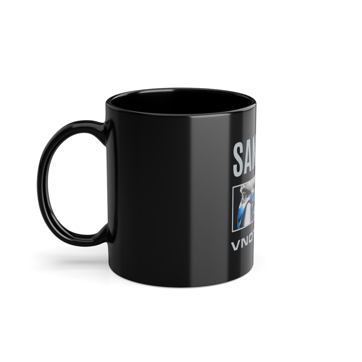 VNOTHERLVL Black Coffee Mug - San Siro / Inter / Milano