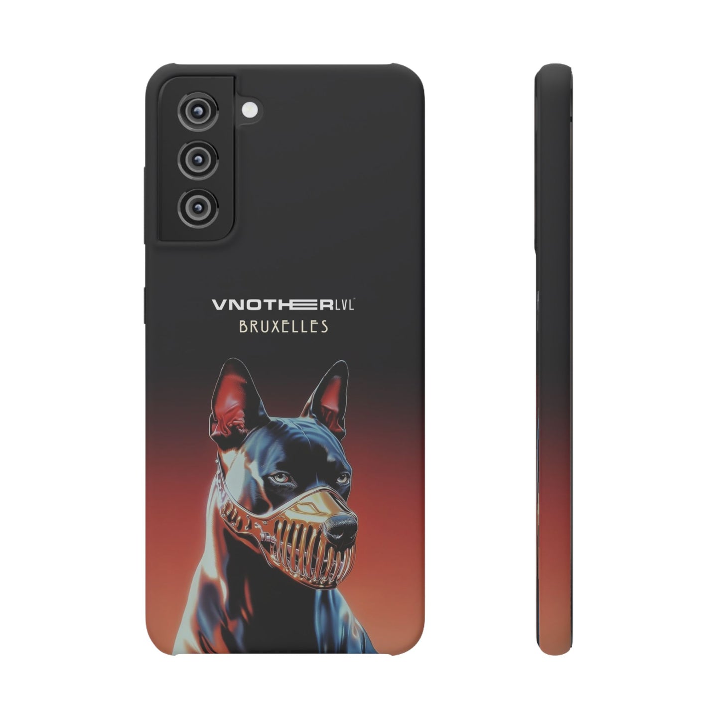 VNOTHERLVL Phone Case - Pitbull / Bruxelles