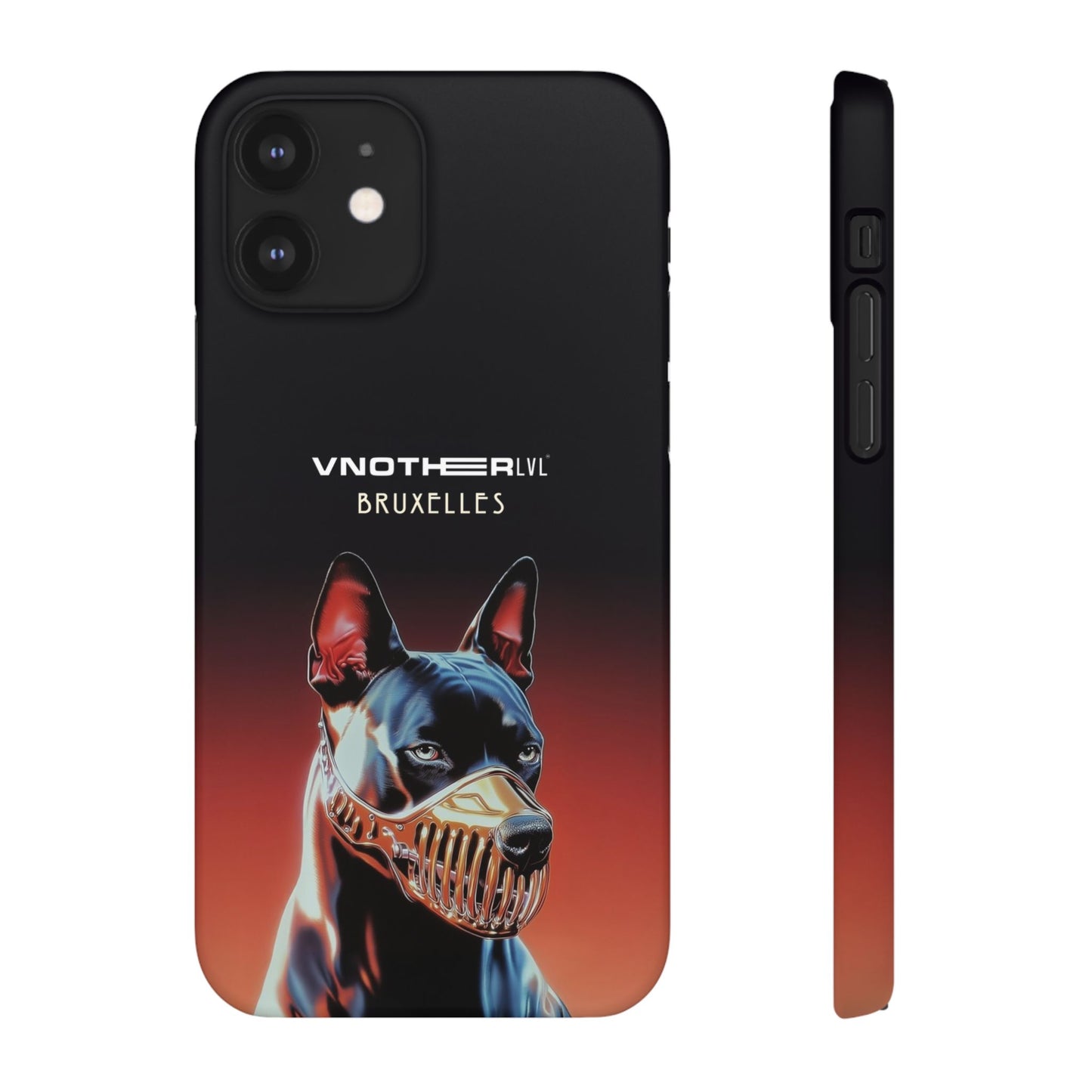 VNOTHERLVL Phone Case - Pitbull / Bruxelles