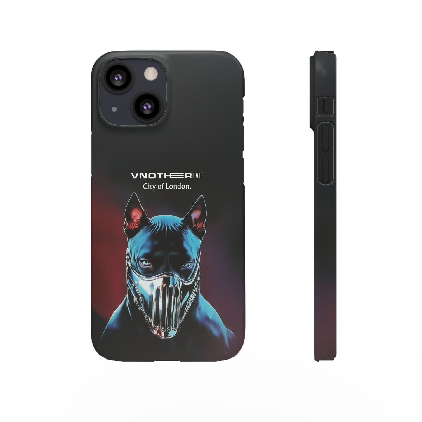 VNOTHERLVL Phone Case - Pitbull / London