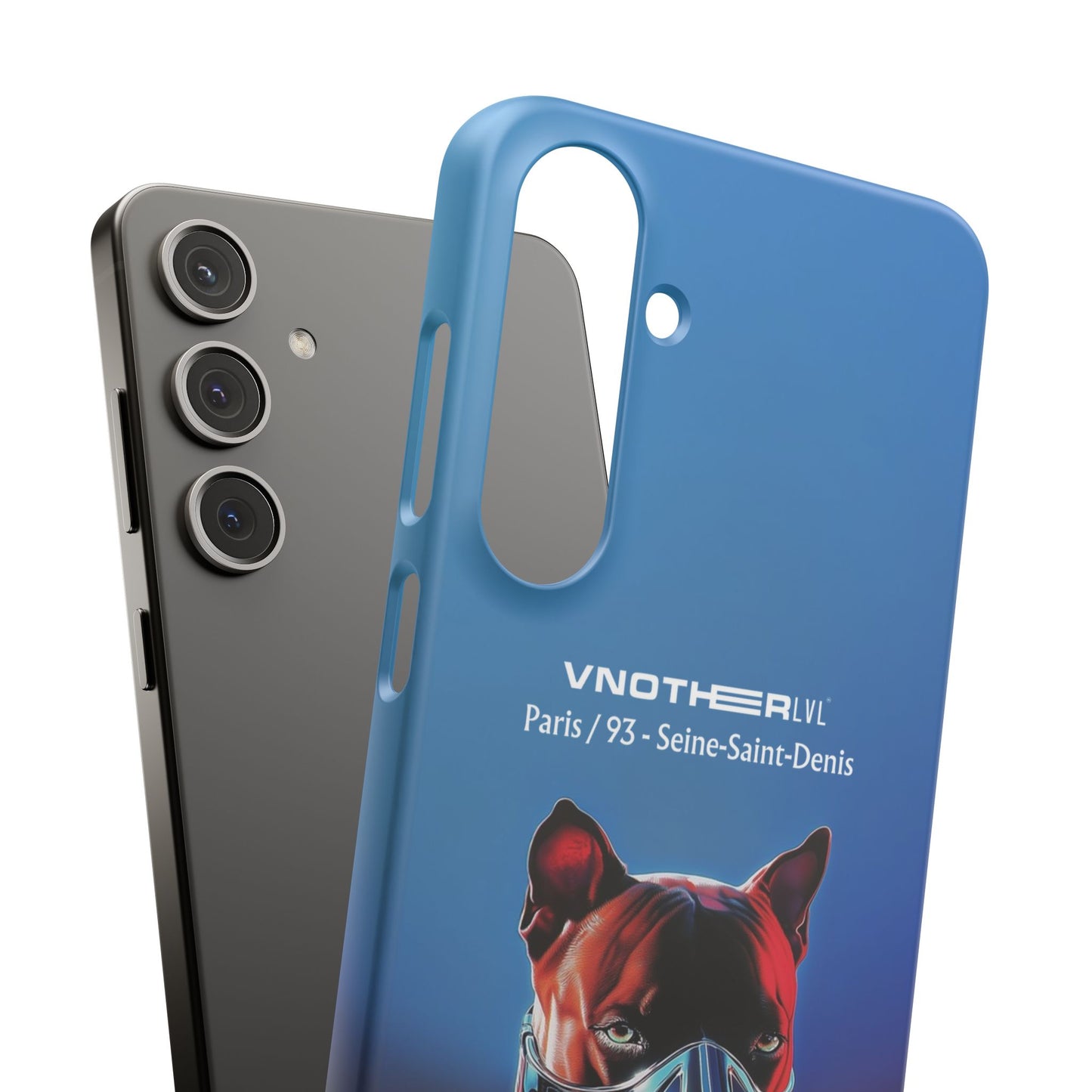 VNOTHERLVL Phone Case - Pitbull / Paris 93