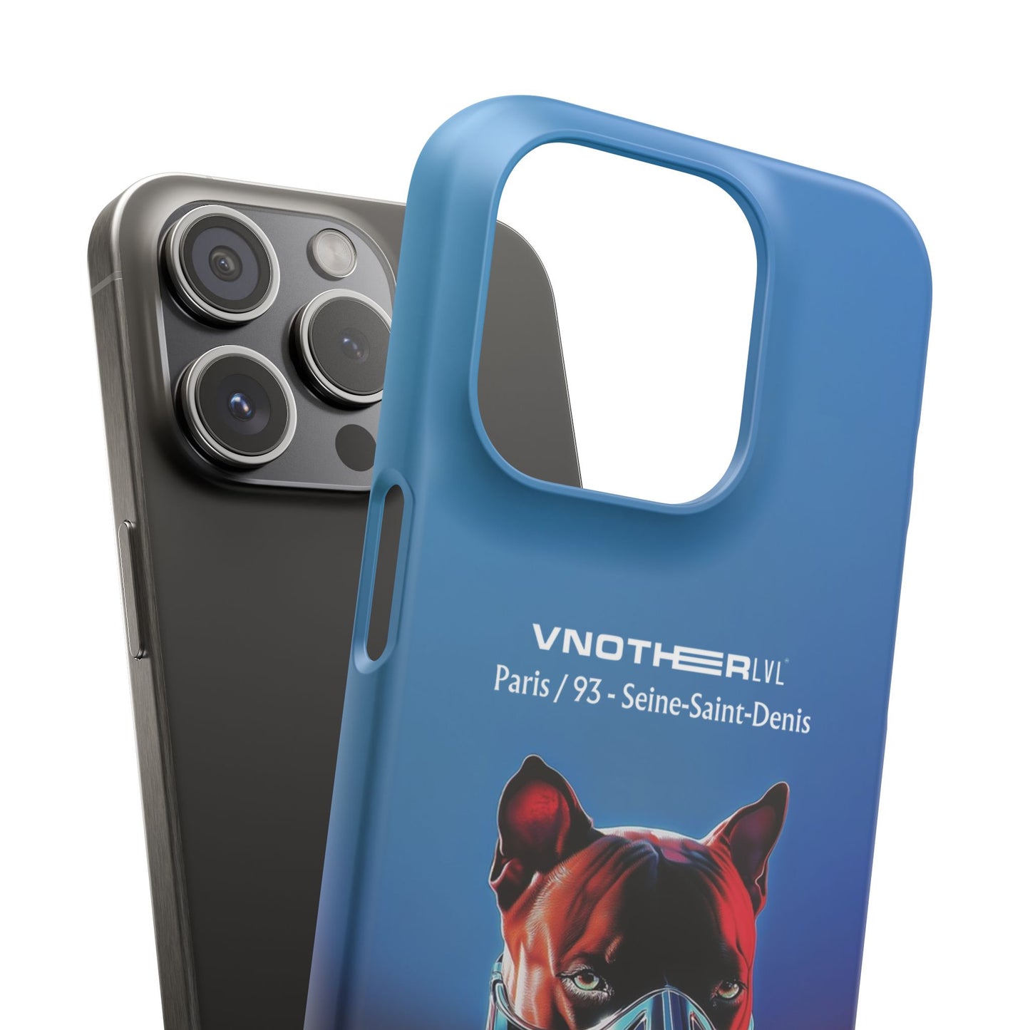 VNOTHERLVL Phone Case - Pitbull / Paris 93