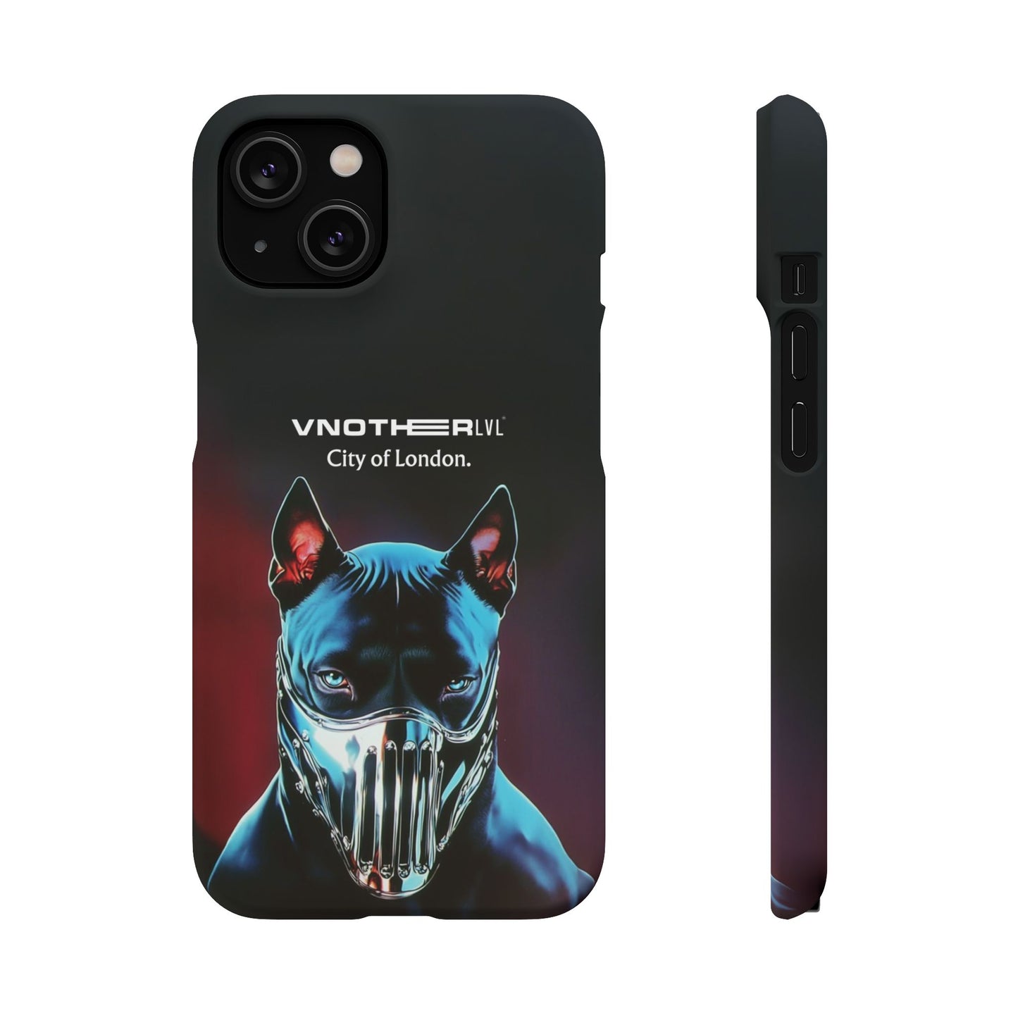 VNOTHERLVL Phone Case - Pitbull / London