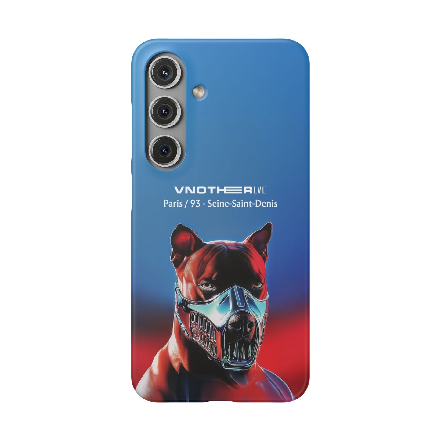 VNOTHERLVL Phone Case - Pitbull / Paris 93