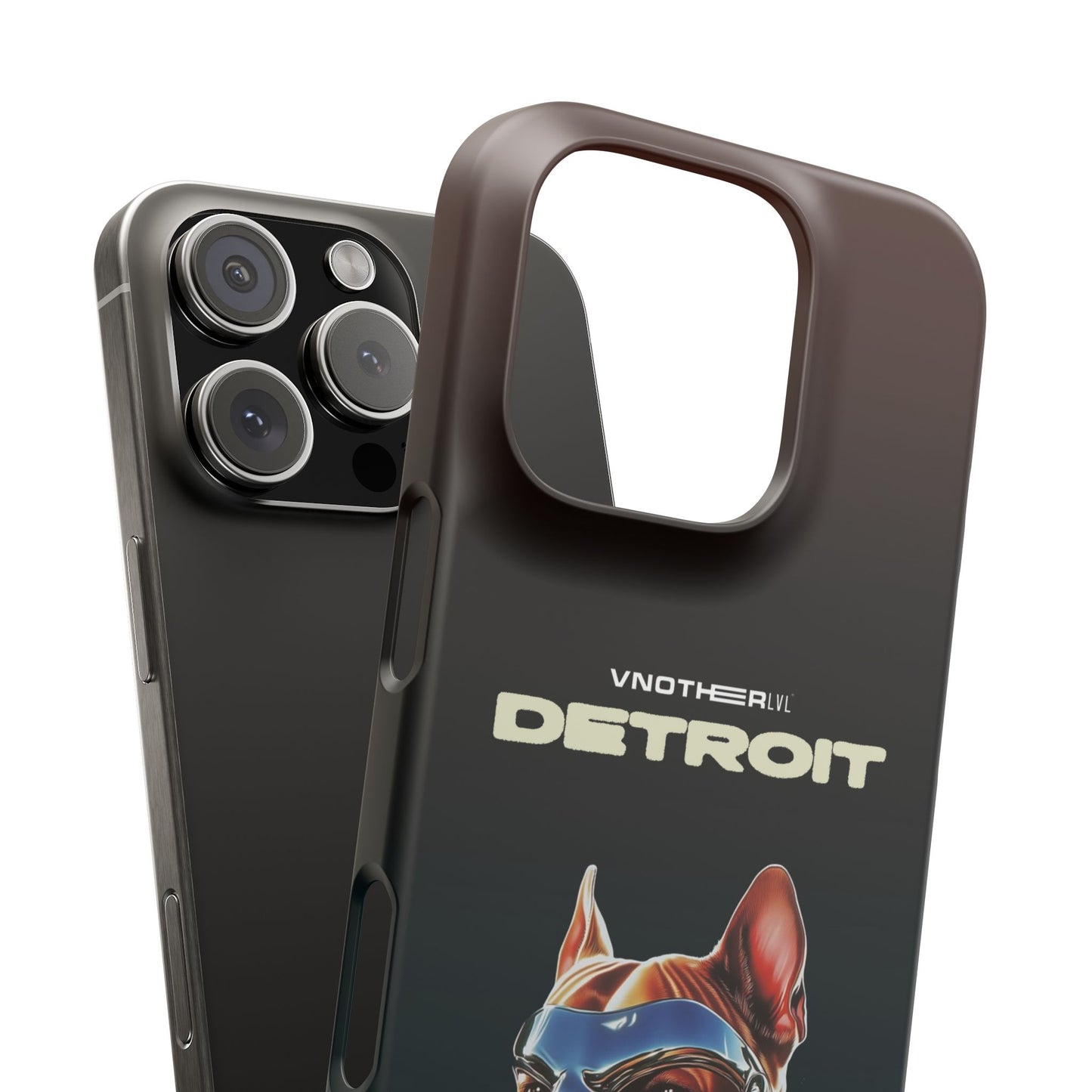 VNOTHERLVL Phone Case - Pitbull / Detroit