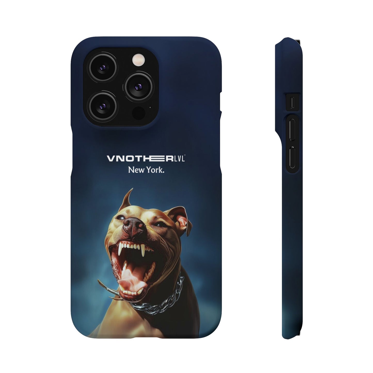 VNOTHERLVL Phone Case - Pitbull / New York