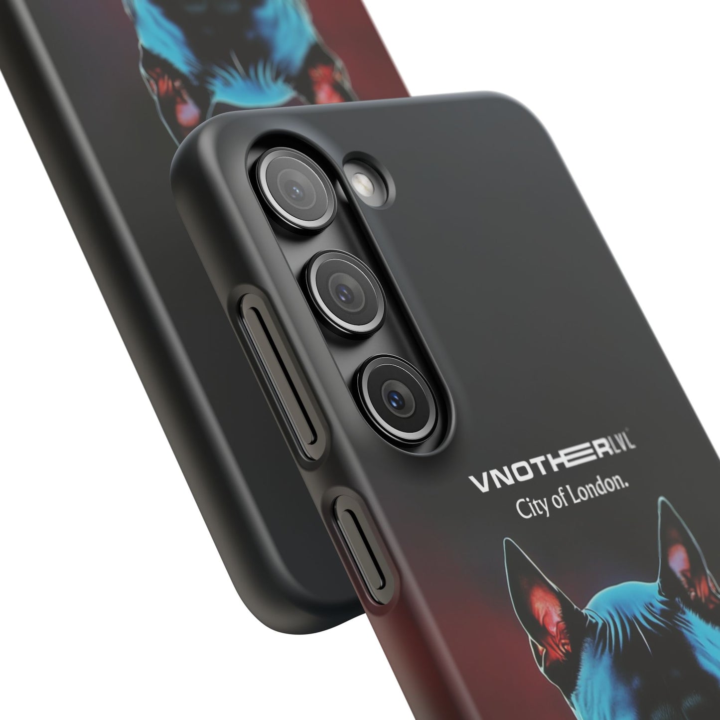 VNOTHERLVL Phone Case - Pitbull / London