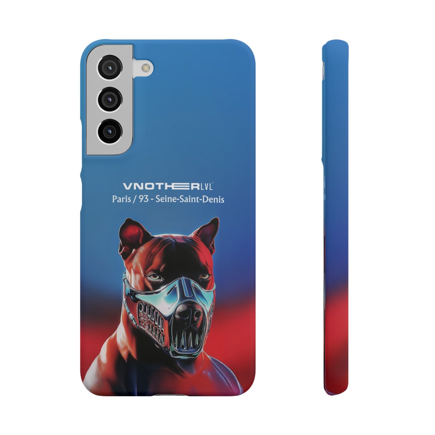 VNOTHERLVL Phone Case - Pitbull / Paris 93