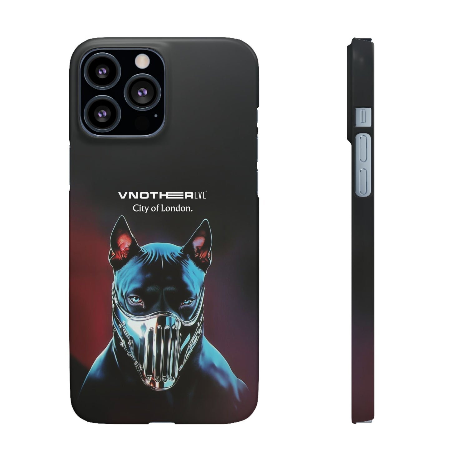 VNOTHERLVL Phone Case - Pitbull / London