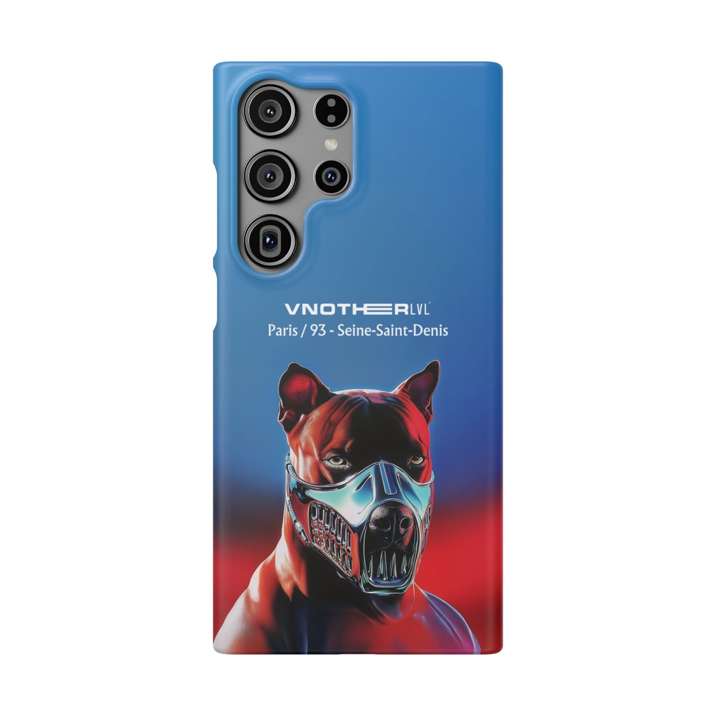 VNOTHERLVL Phone Case - Pitbull / Paris 93