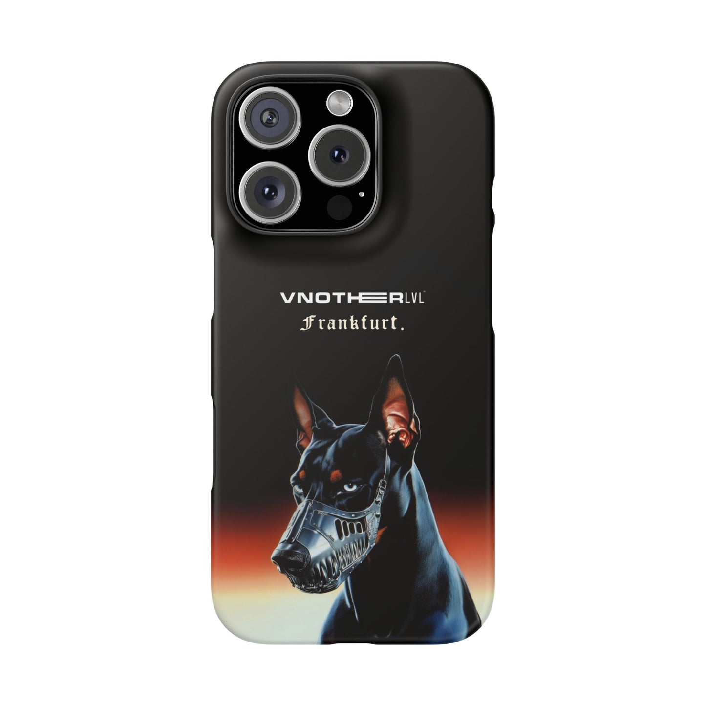 VNOTHERLVL Phone Case - Dobermann / Frankfurt