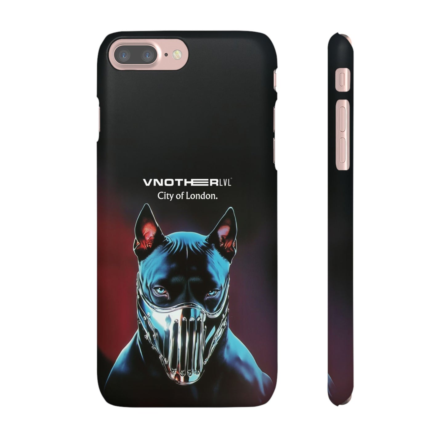 VNOTHERLVL Phone Case - Pitbull / London