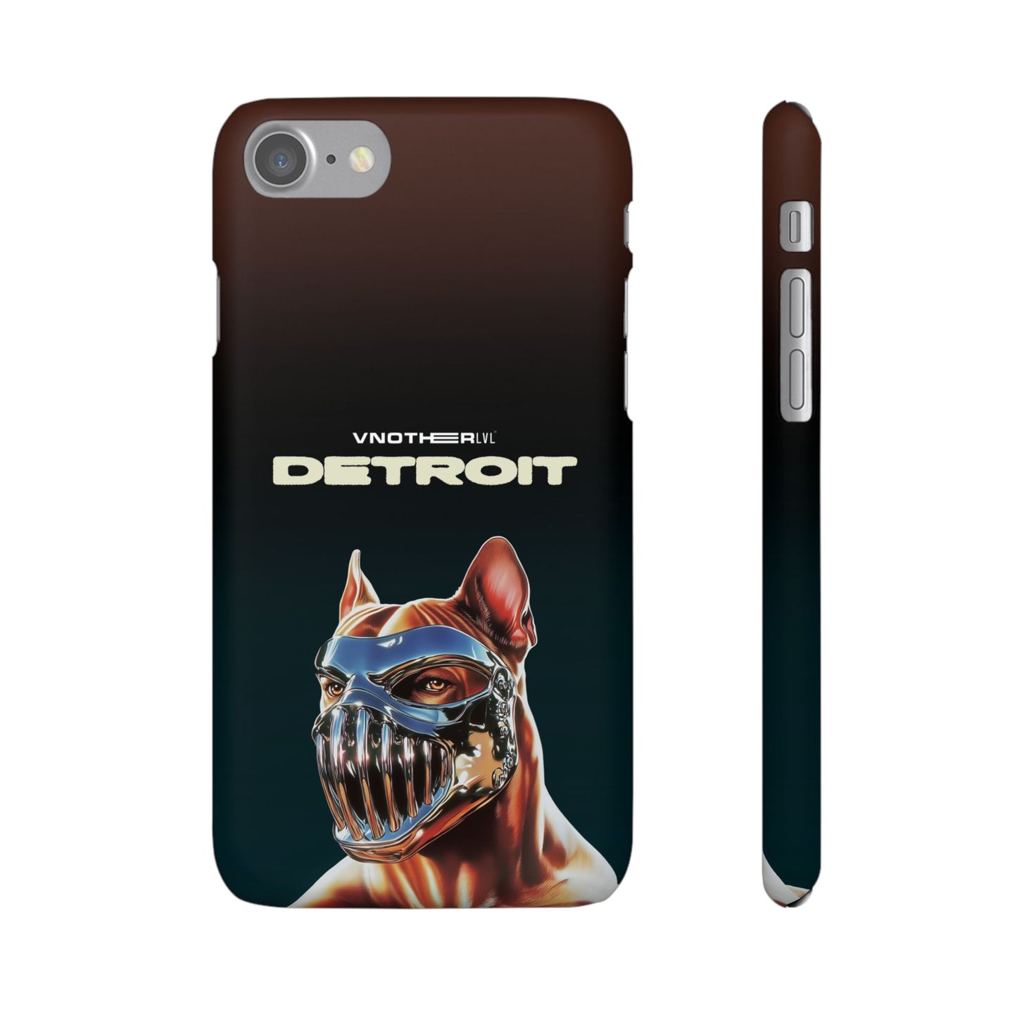 VNOTHERLVL Phone Case - Pitbull / Detroit