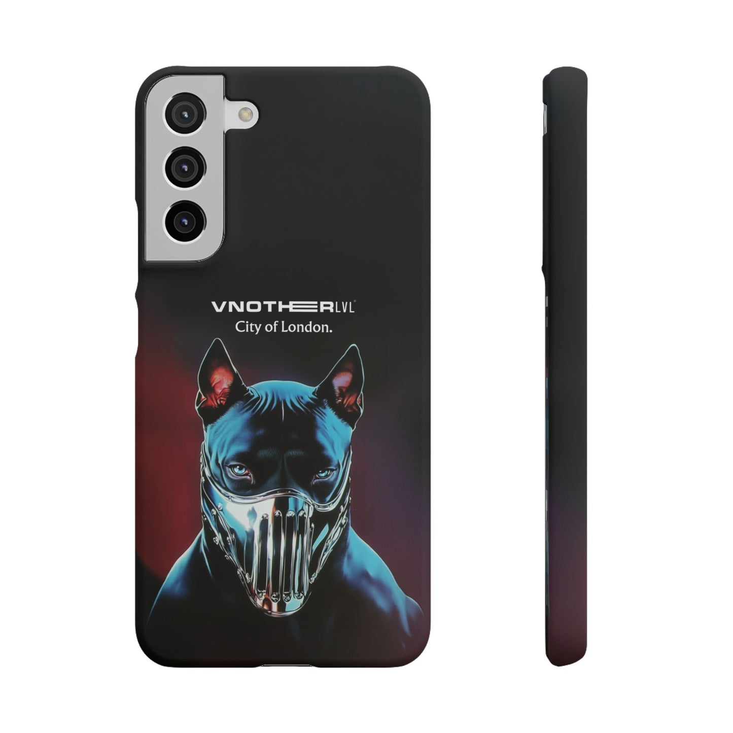 VNOTHERLVL Phone Case - Pitbull / London