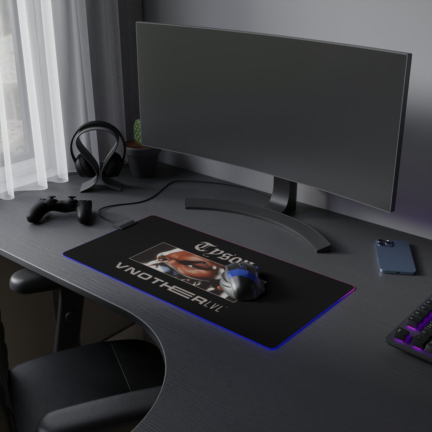 VNOTHERLVL Gaming Mouse Pad • Tyson / Boxe / Brownsville / New York