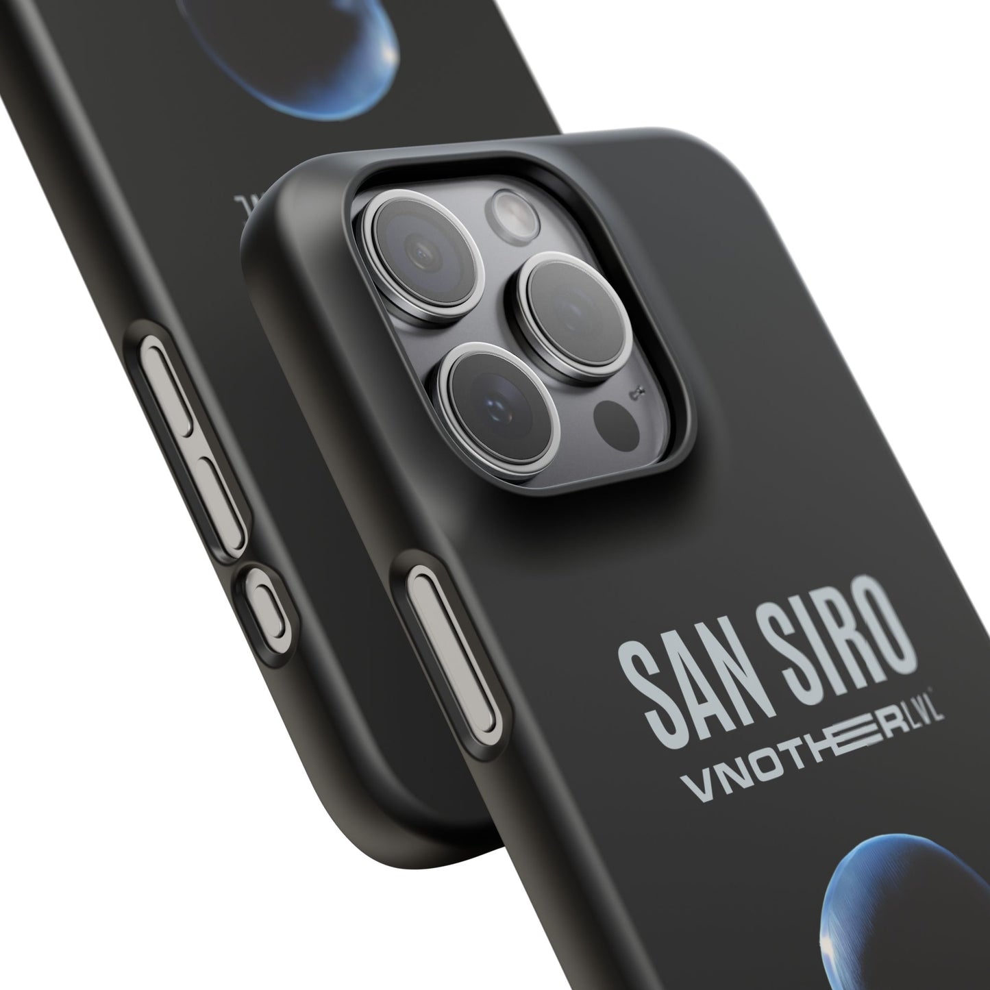 VNOTHERLVL Black Phone Case - San Siro / Inter / Milano