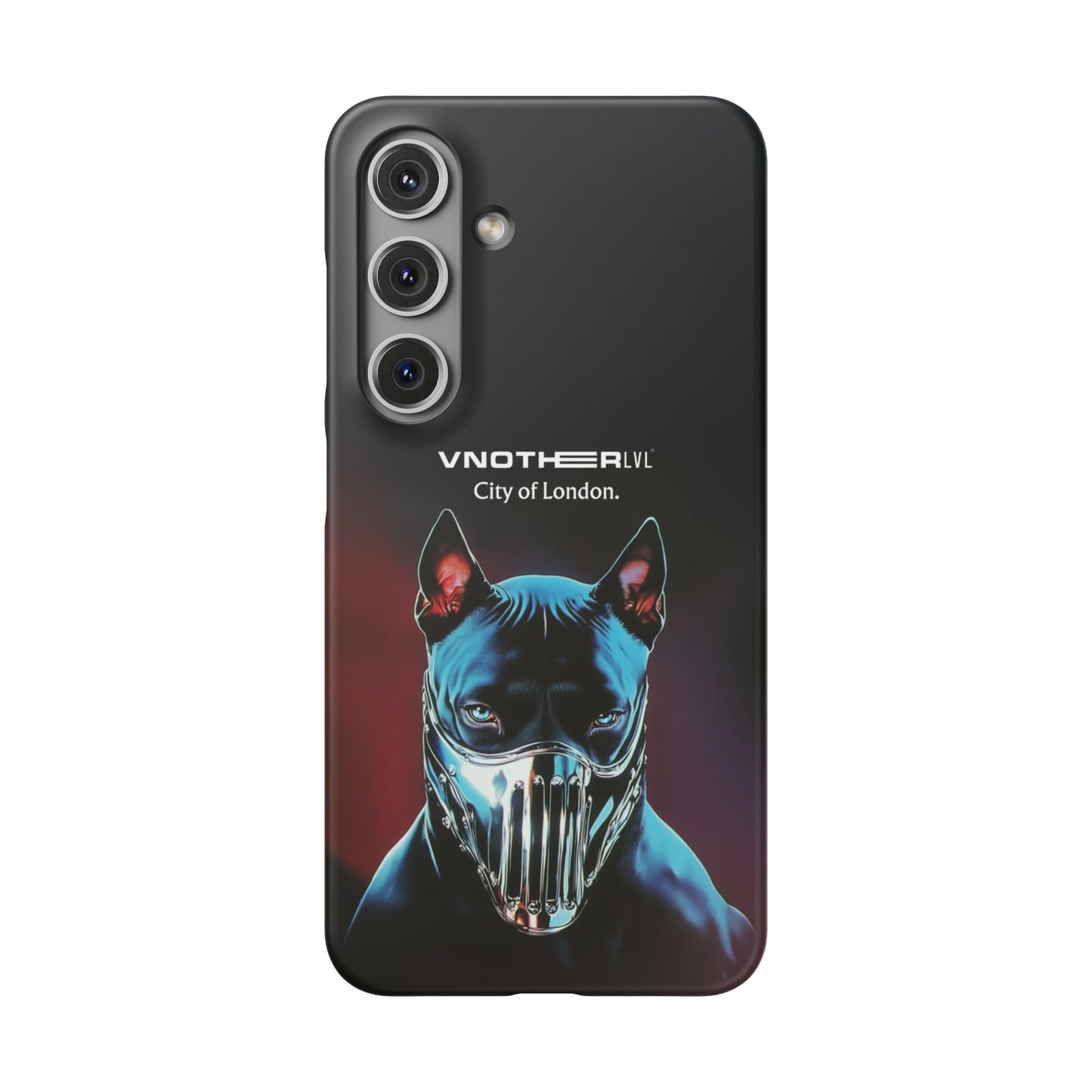 VNOTHERLVL Phone Case - Pitbull / London