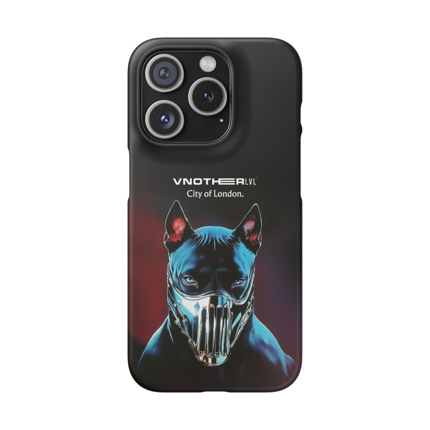 VNOTHERLVL Phone Case - Pitbull / London