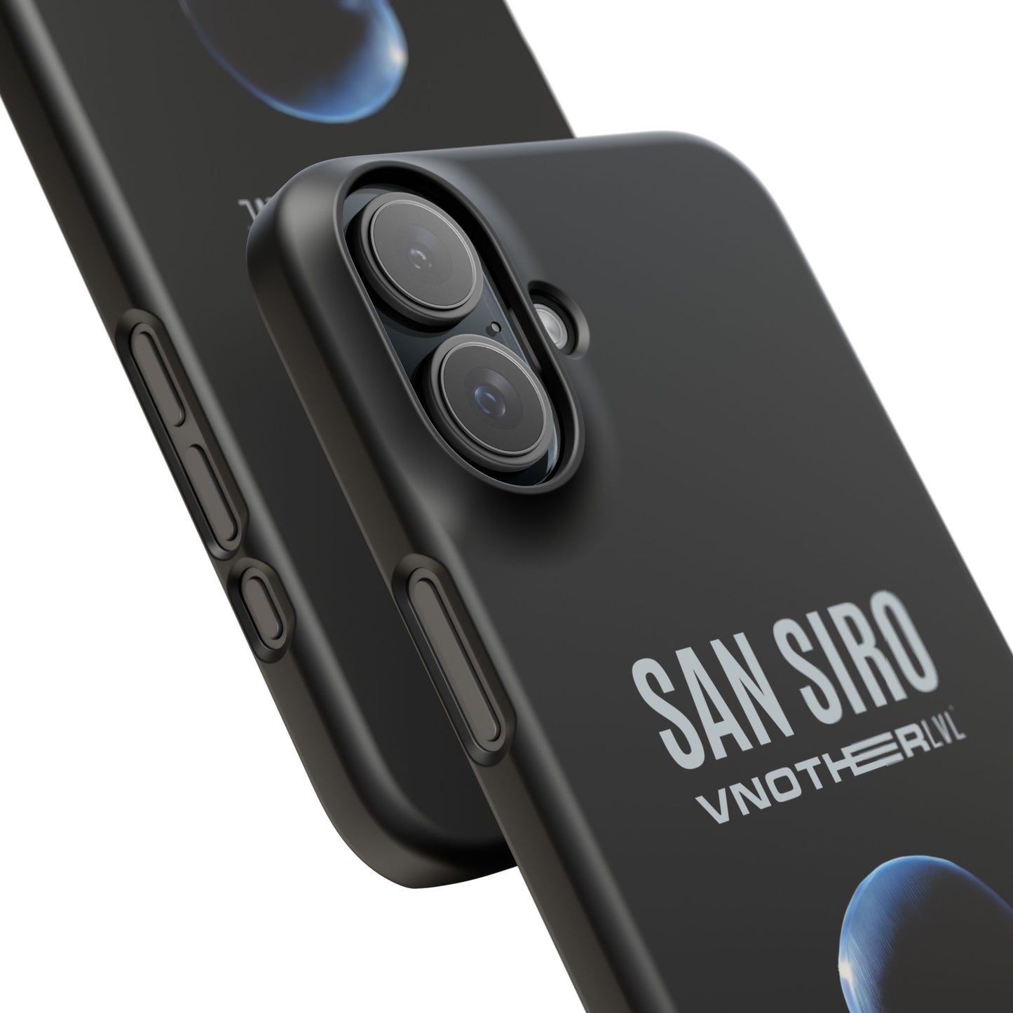 VNOTHERLVL Black Phone Case - San Siro / Inter / Milano