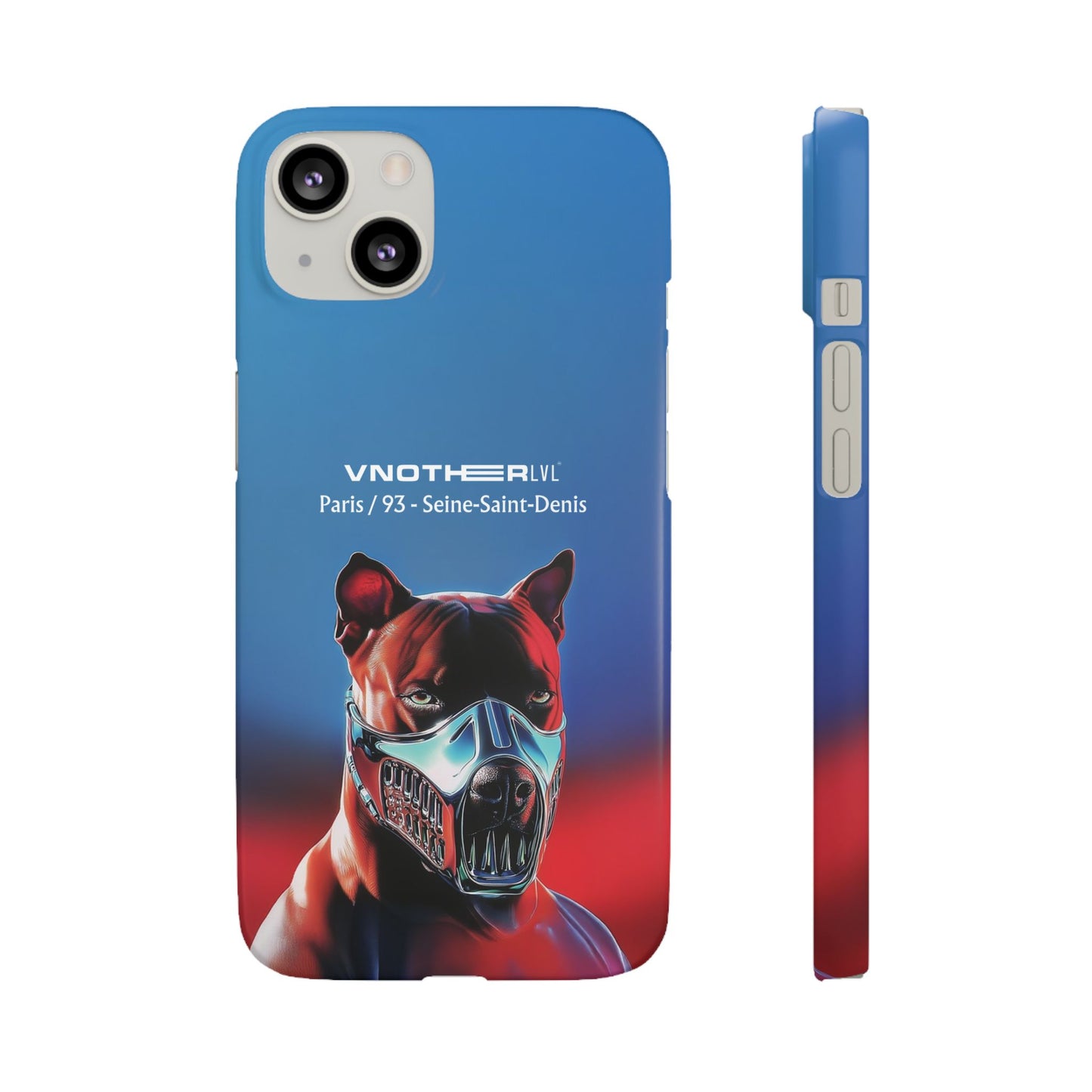 VNOTHERLVL Phone Case - Pitbull / Paris 93