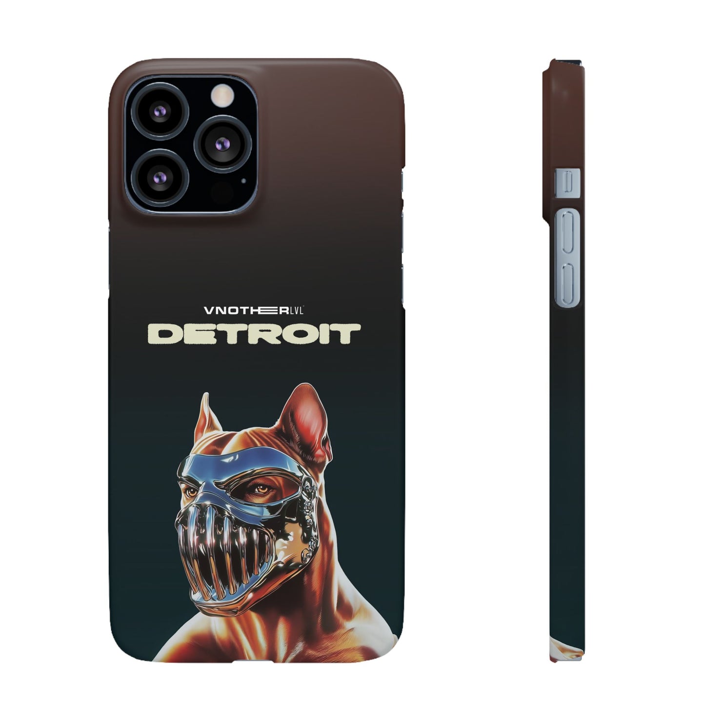 VNOTHERLVL Phone Case - Pitbull / Detroit