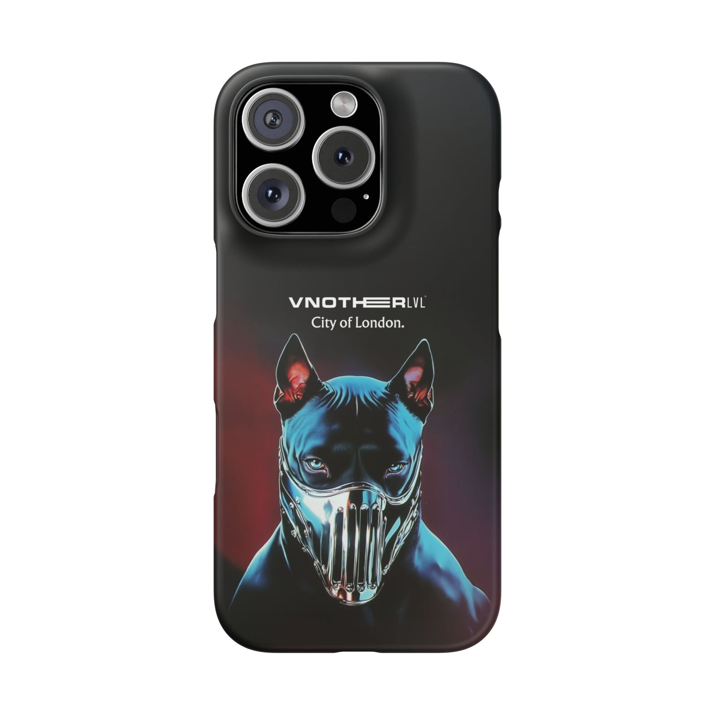 VNOTHERLVL Phone Case - Pitbull / London