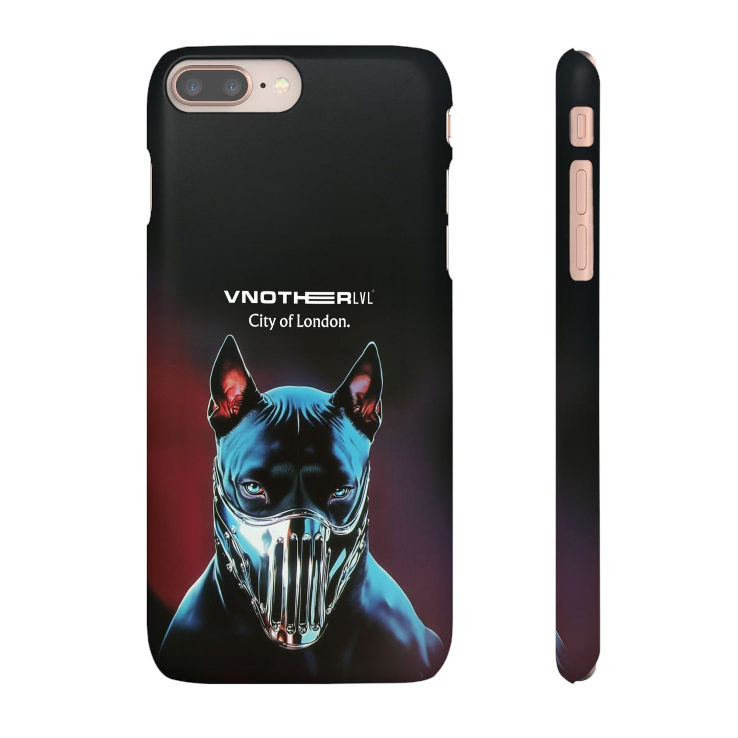 VNOTHERLVL Phone Case - Pitbull / London