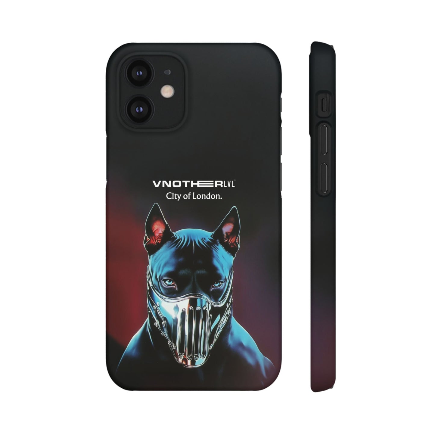 VNOTHERLVL Phone Case - Pitbull / London