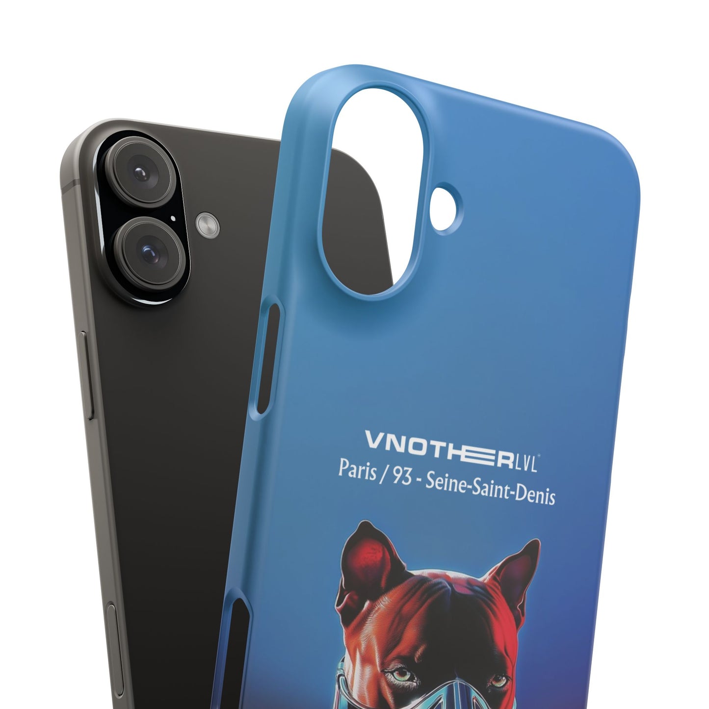 VNOTHERLVL Phone Case - Pitbull / Paris 93