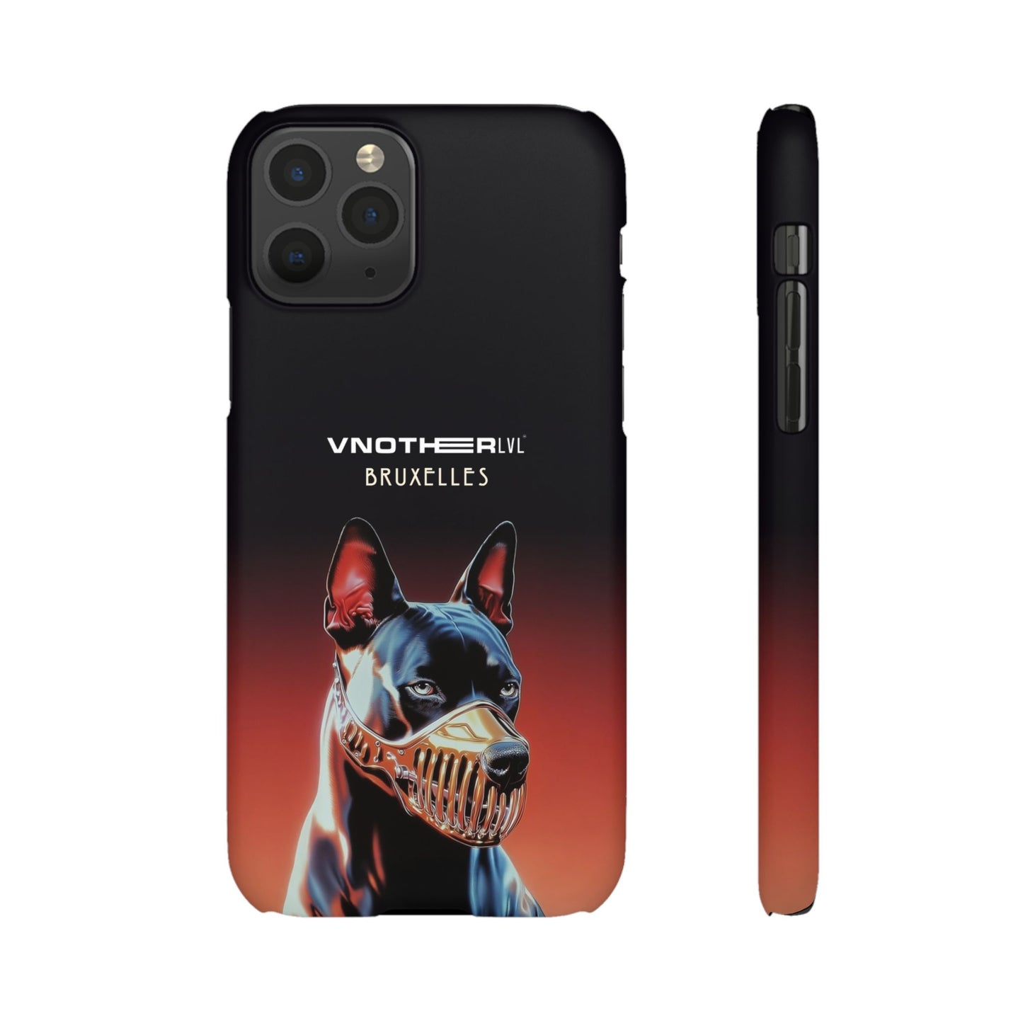 VNOTHERLVL Phone Case - Pitbull / Bruxelles