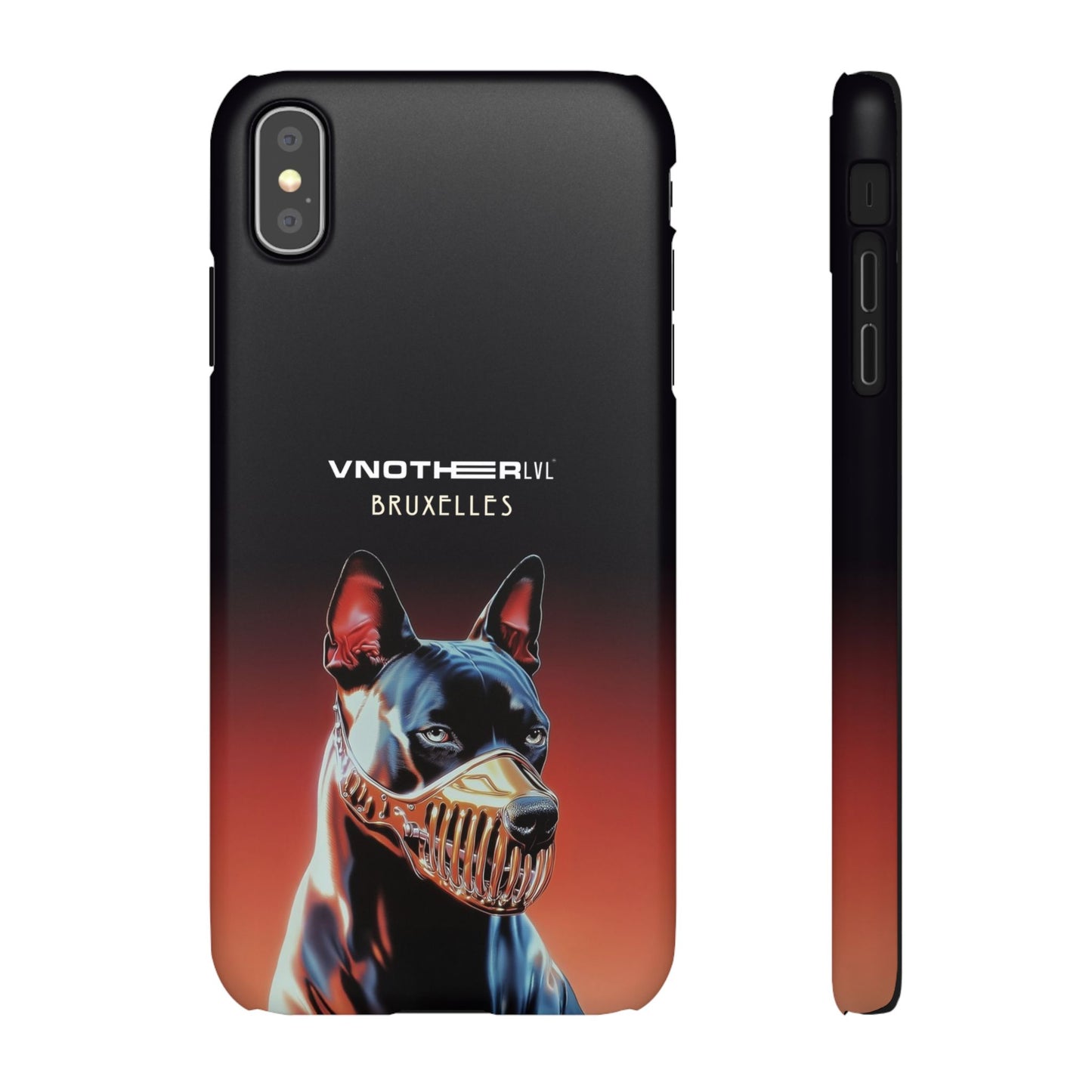 VNOTHERLVL Phone Case - Pitbull / Bruxelles