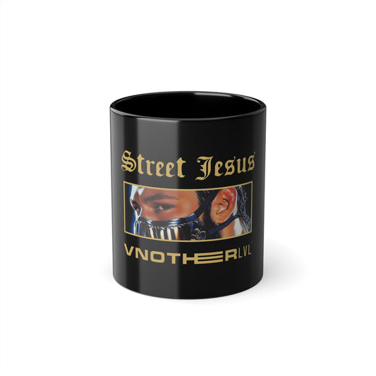 VNOTHERLVL Coffee Mug - Jorge Masvidal / Street Jesus / Miami