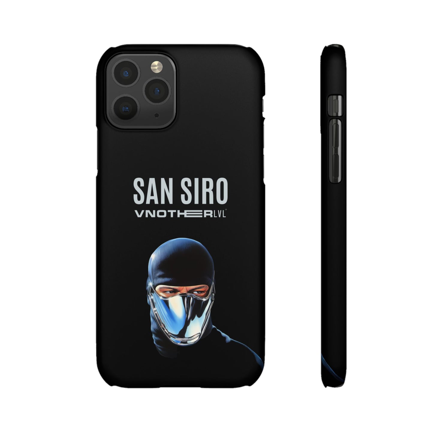 VNOTHERLVL Black Phone Case - San Siro / Inter / Milano