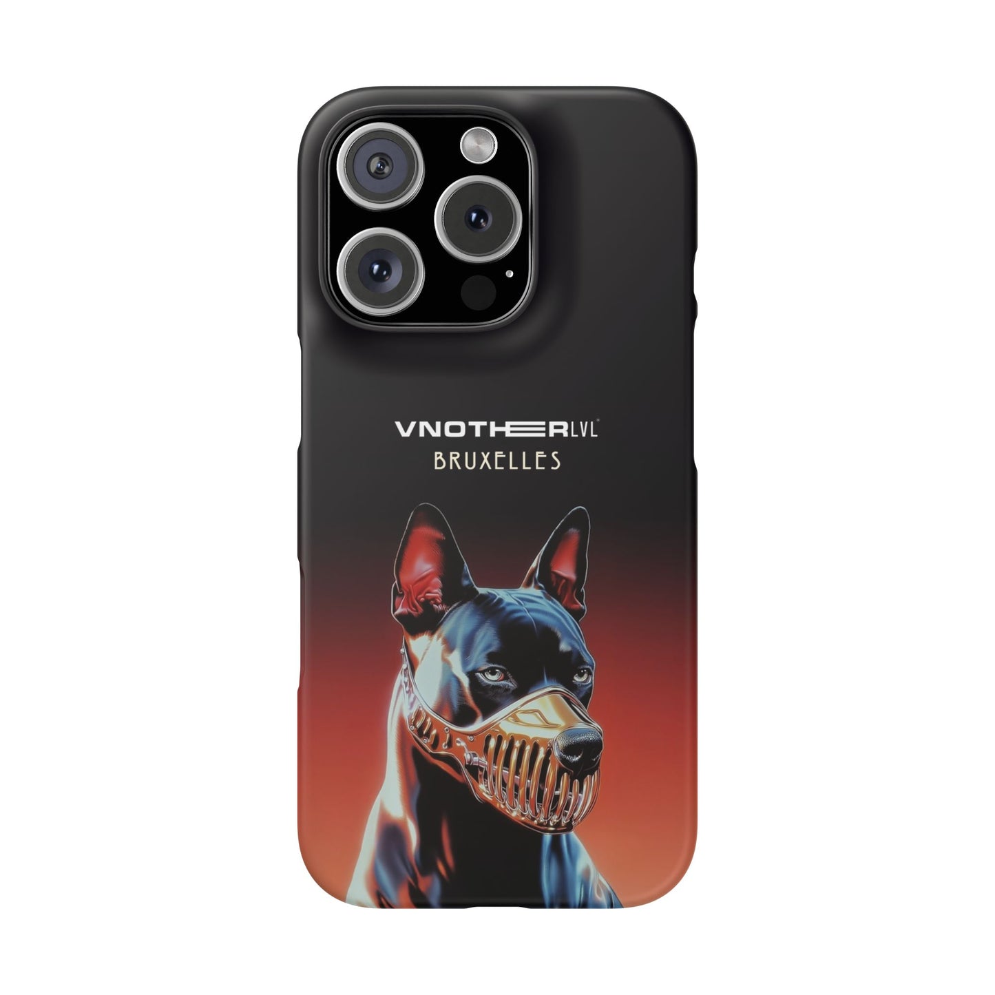 VNOTHERLVL Phone Case - Pitbull / Bruxelles