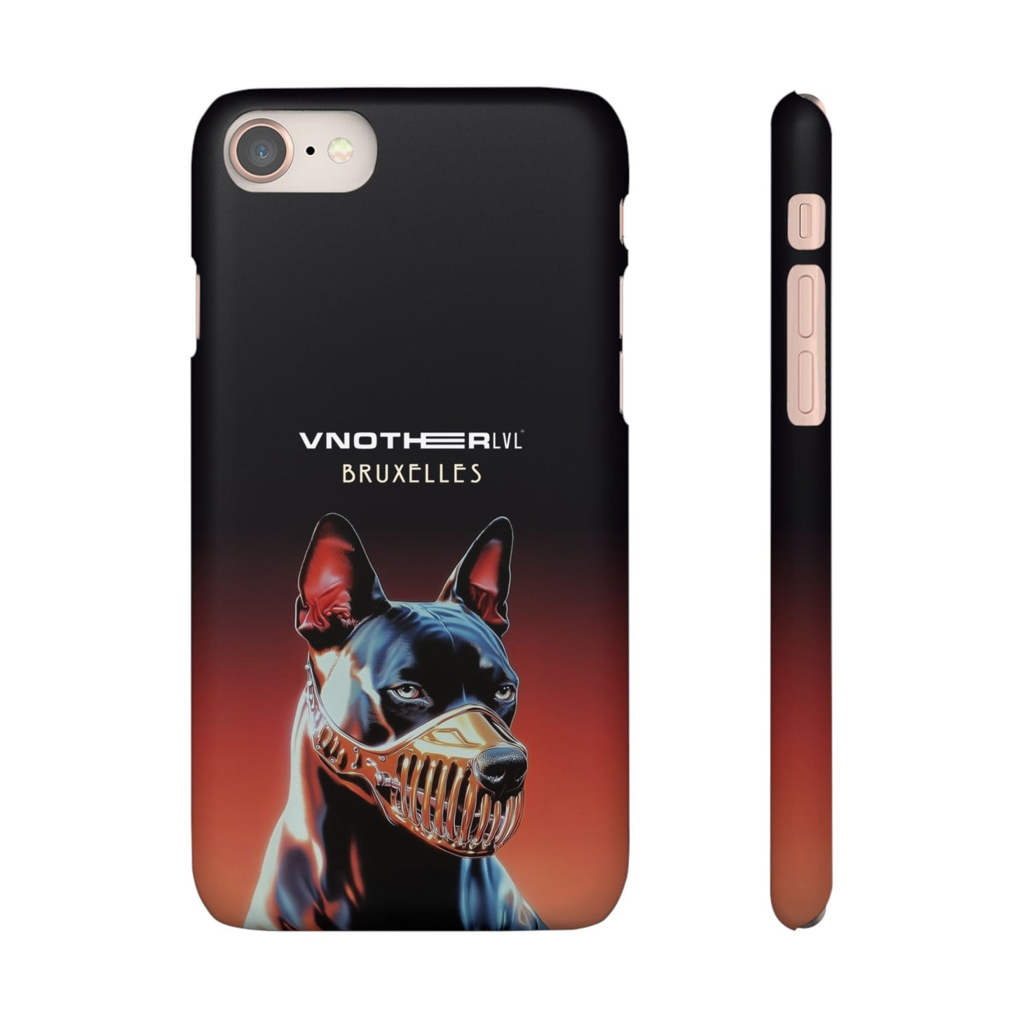 VNOTHERLVL Phone Case - Pitbull / Bruxelles