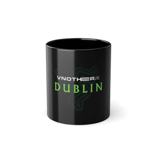 VNOTHERLVL Black Coffee Mug - Dublin / Ireland