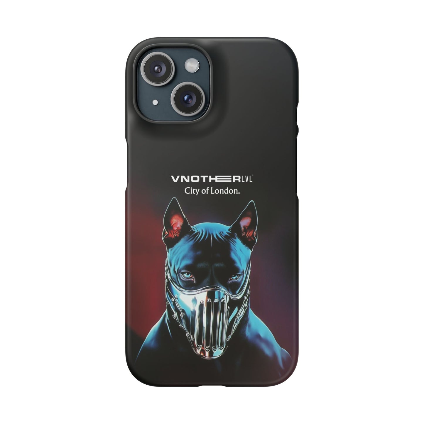 VNOTHERLVL Phone Case - Pitbull / London