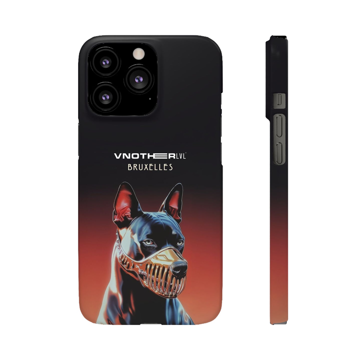 VNOTHERLVL Phone Case - Pitbull / Bruxelles